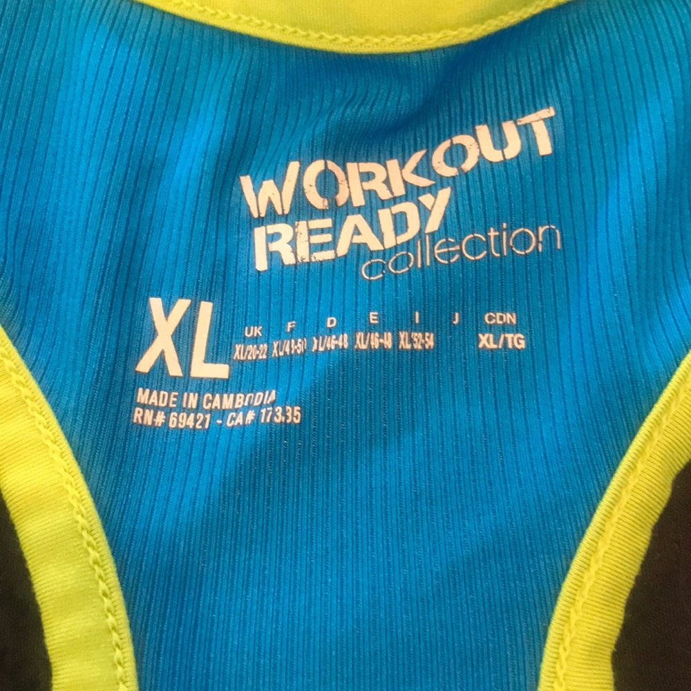 Reebok Workout Ready Razor Back Tanktop - Picture 7 of 8